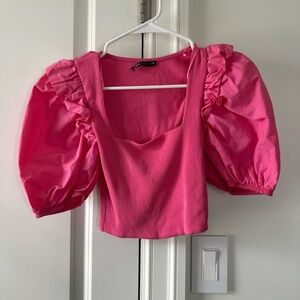 Zara Pink Short Sleeve